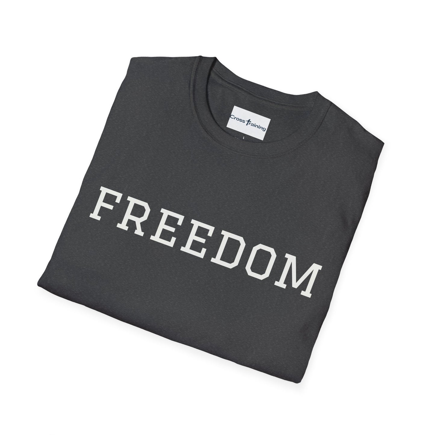 Freedom & Faith Unisex T-Shirt, Inspirational Tee, Casual Wear, Christian Apparel, Great for Everyday Use
