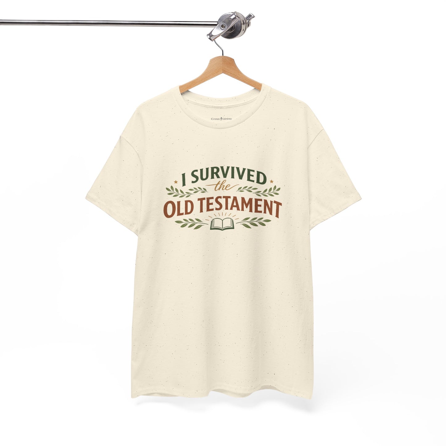I Survived the Old Testament Tee – Funny Christian Bible Study Shirt