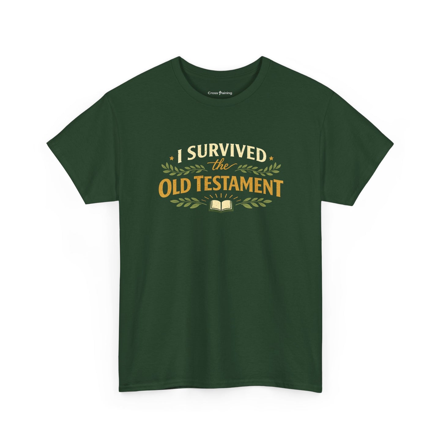 I Survived the Old Testament Tee — Funny Christian T-Shirt