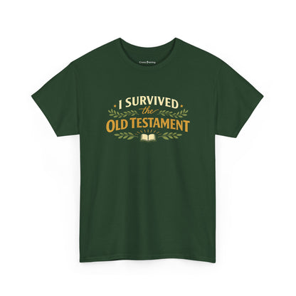 I Survived the Old Testament Tee — Funny Christian T-Shirt