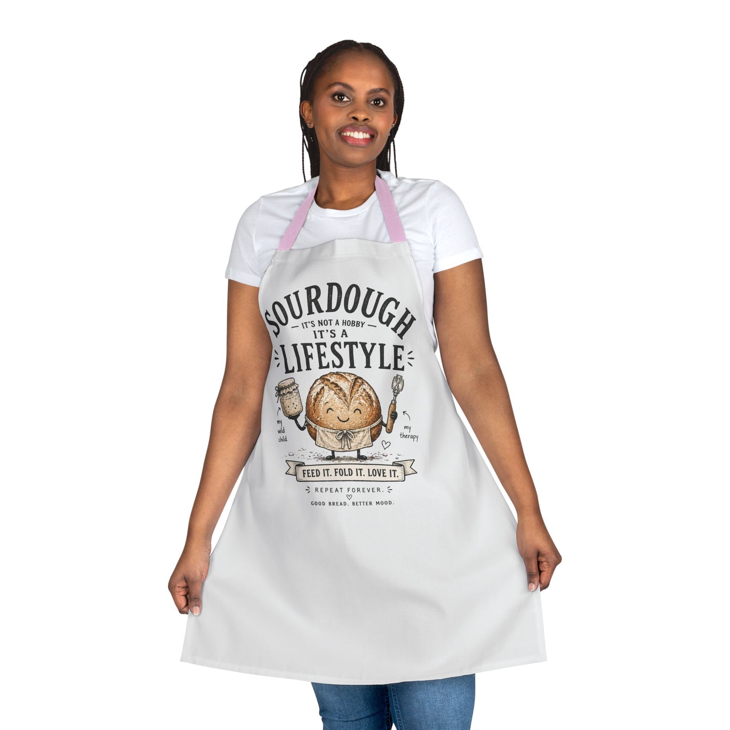 Sourdough Apron — "Sourdough: It's Not a Hobby, It's a Lifestyle" Baker's Apron