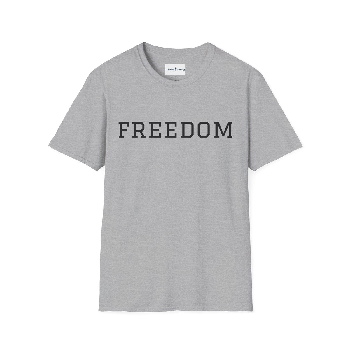 Freedom & Faith Unisex T-Shirt, Inspirational Tee, Casual Wear, Christian Apparel, Great for Everyday Use