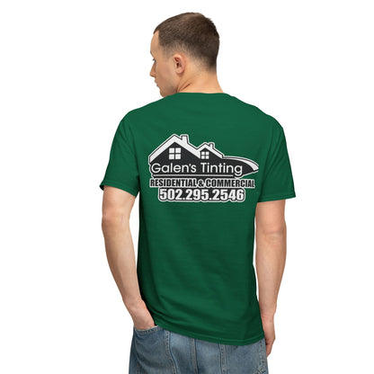 Christian Faith T-Shirt — "I am the sinner whom Jesus died for & kept" Pink Tee