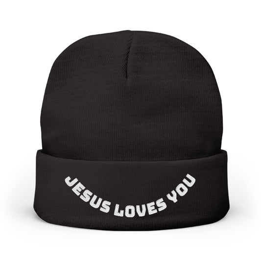 Jesus Loves You Knit Beanie