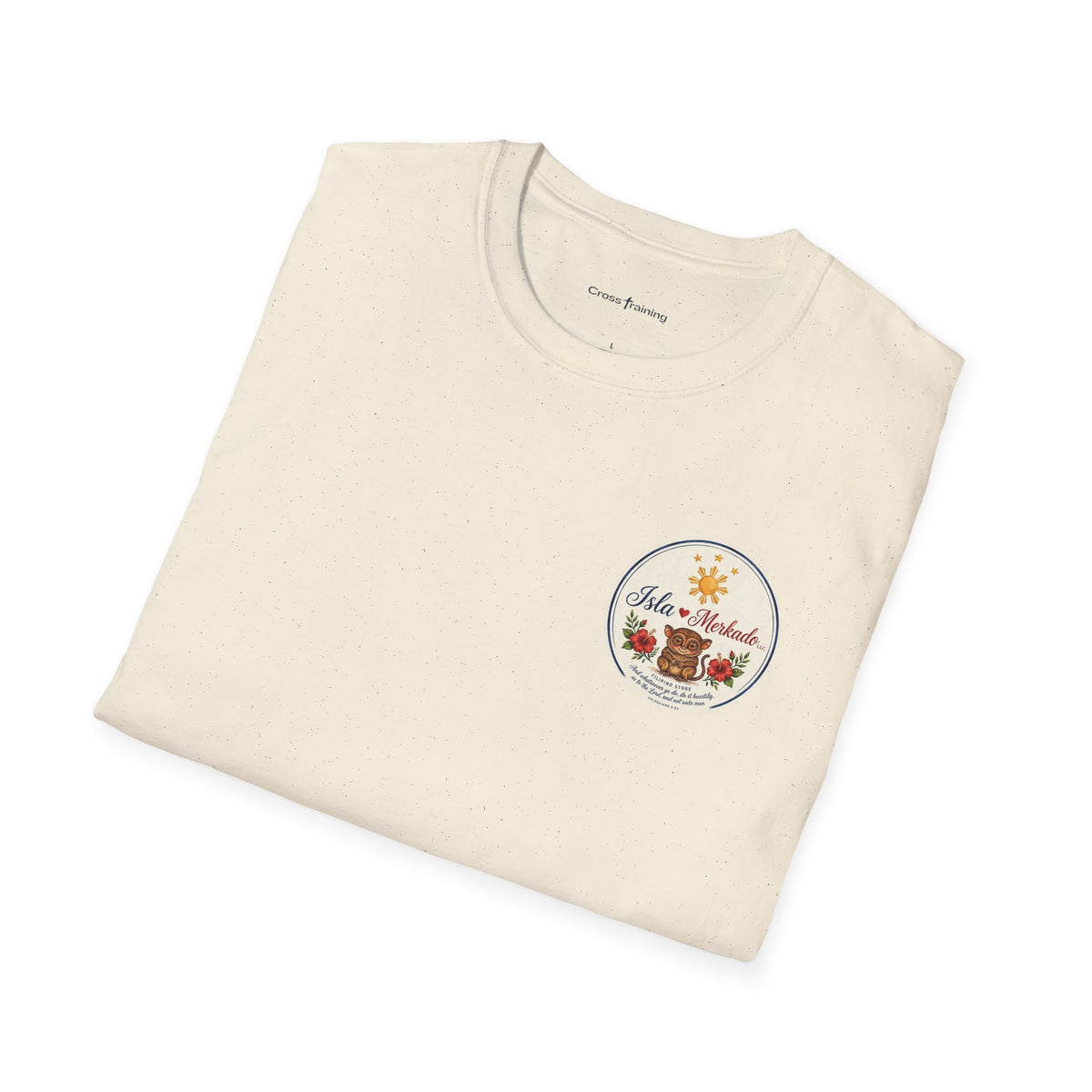 Isla Mercado Floral Tiki Graphic T-Shirt