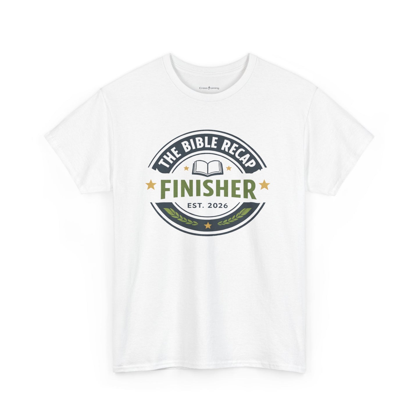 Bible Recap Finisher T‑Shirt — “Finisher” Faith Journey Tee
