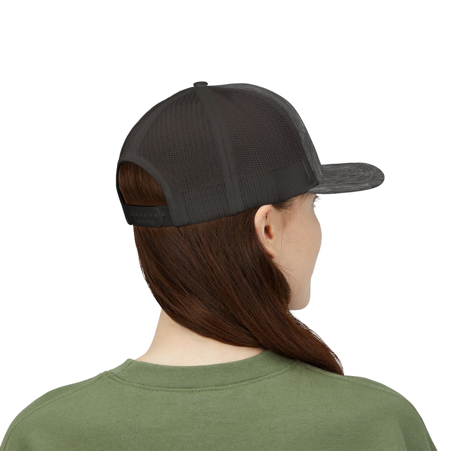 Embroidered Faith Retreat Trucker Cap — 'Faithful God' Family Ministry Snapback