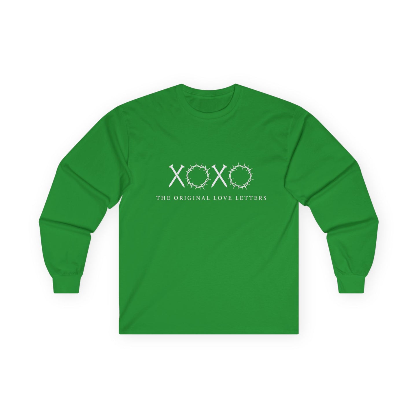 XOXO Barbed Wire Long Sleeve Tee — "The Original Love Letters" Graphic Shirt
