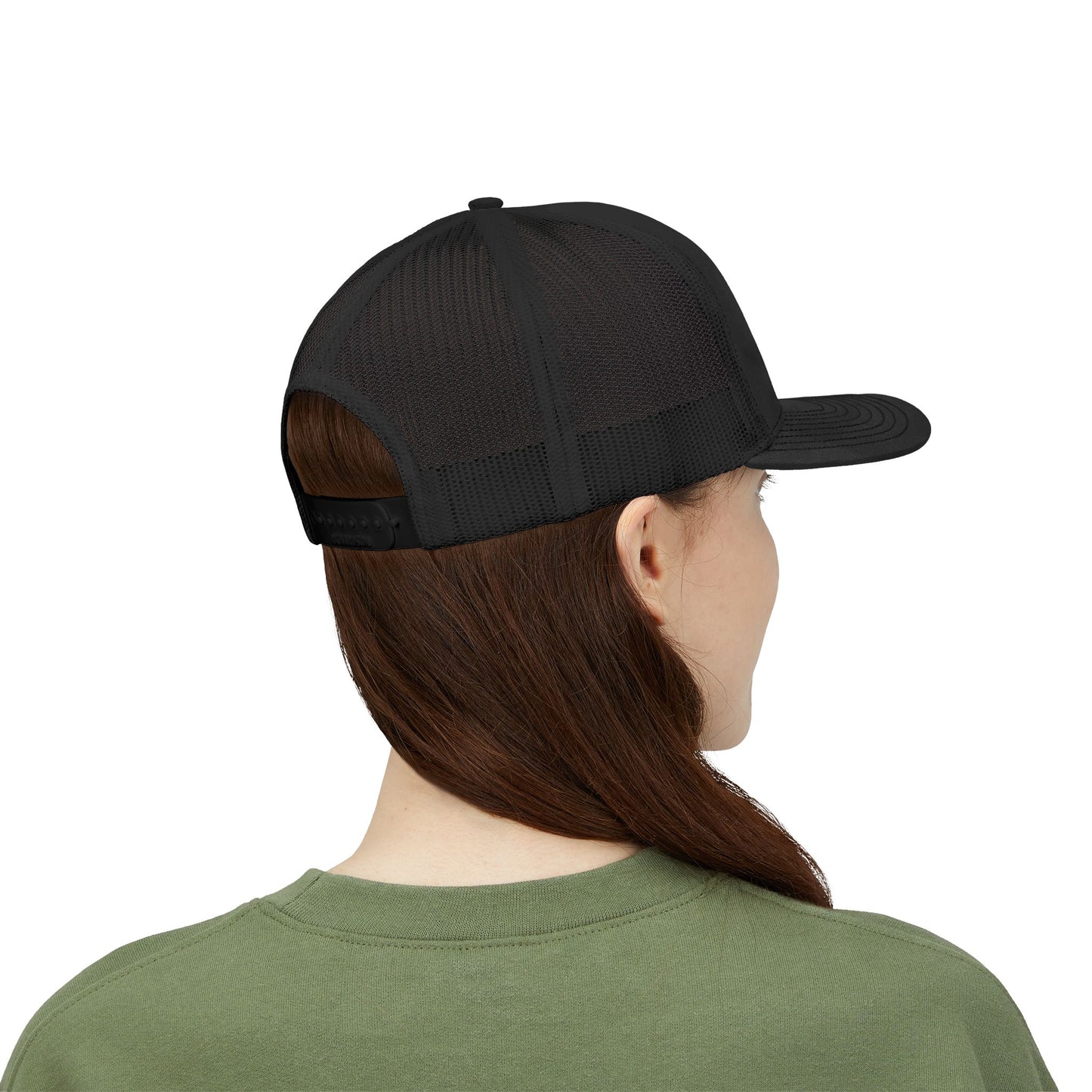Embroidered Faith Retreat Trucker Cap — 'Faithful God' Family Ministry Snapback