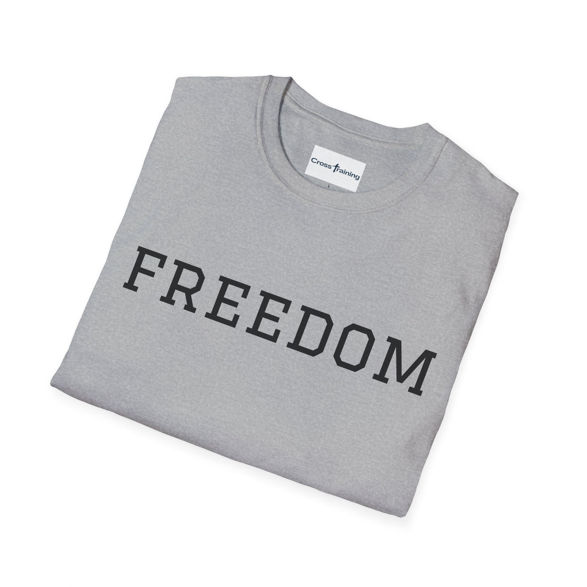 Freedom & Faith Unisex T-Shirt, Inspirational Tee, Casual Wear, Christian Apparel, Great for Everyday Use