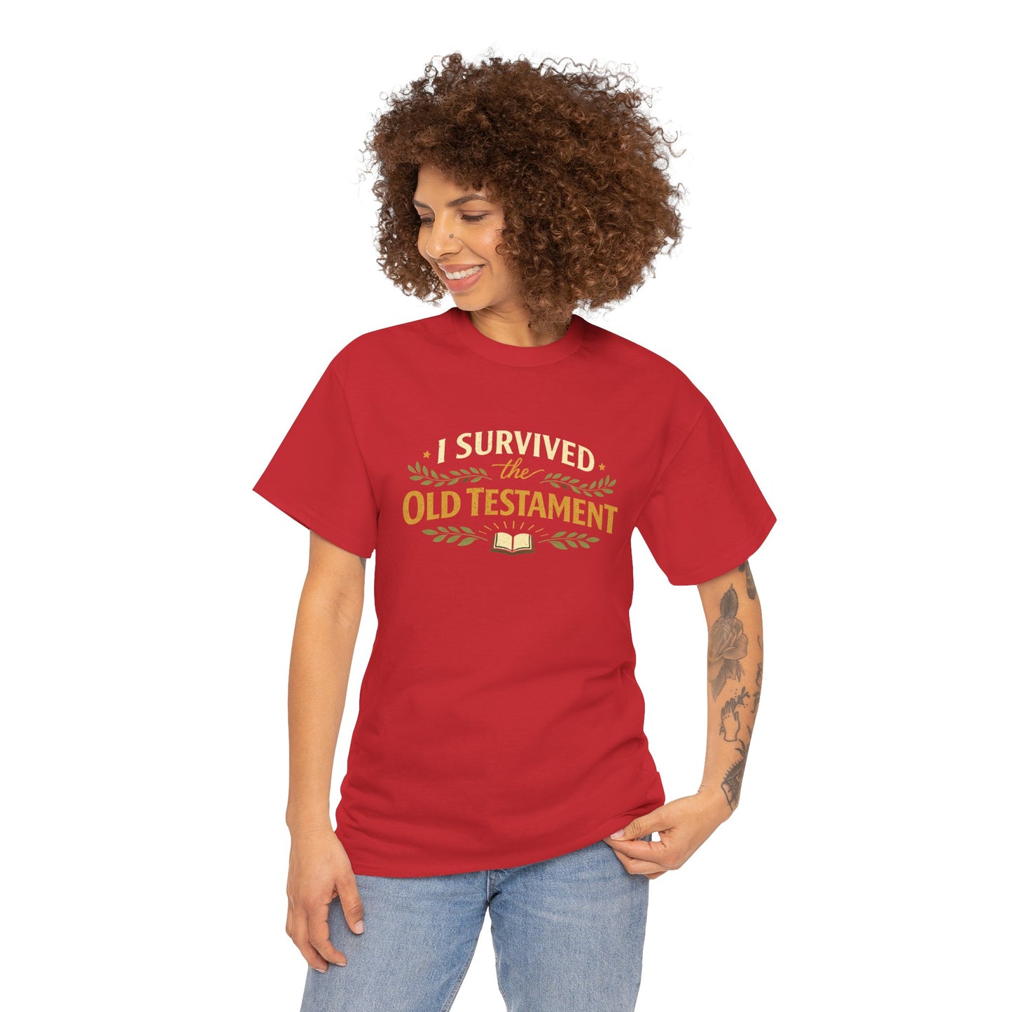 I Survived the Old Testament Tee — Funny Christian T-Shirt