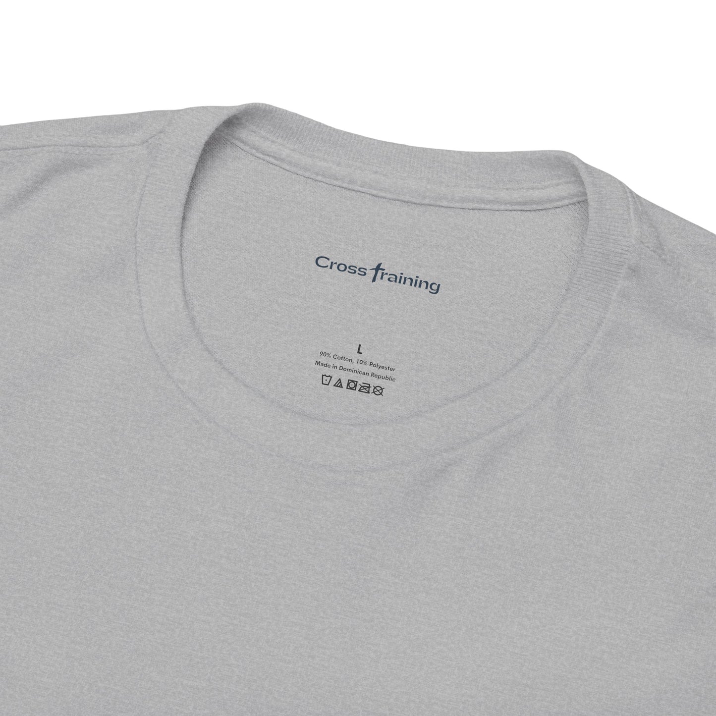 Christian Cross Tee — "May Heavenly Things Constantly Interrupt Our Earthly Things" Inspirational T‑Shirt