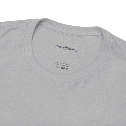 Christian Cross Tee — "May Heavenly Things Constantly Interrupt Our Earthly Things" Inspirational T‑Shirt