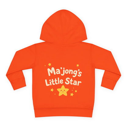 Toddler Hoodie - "Ma'jong's Little Star" Personalized Kids Pullover Fleece