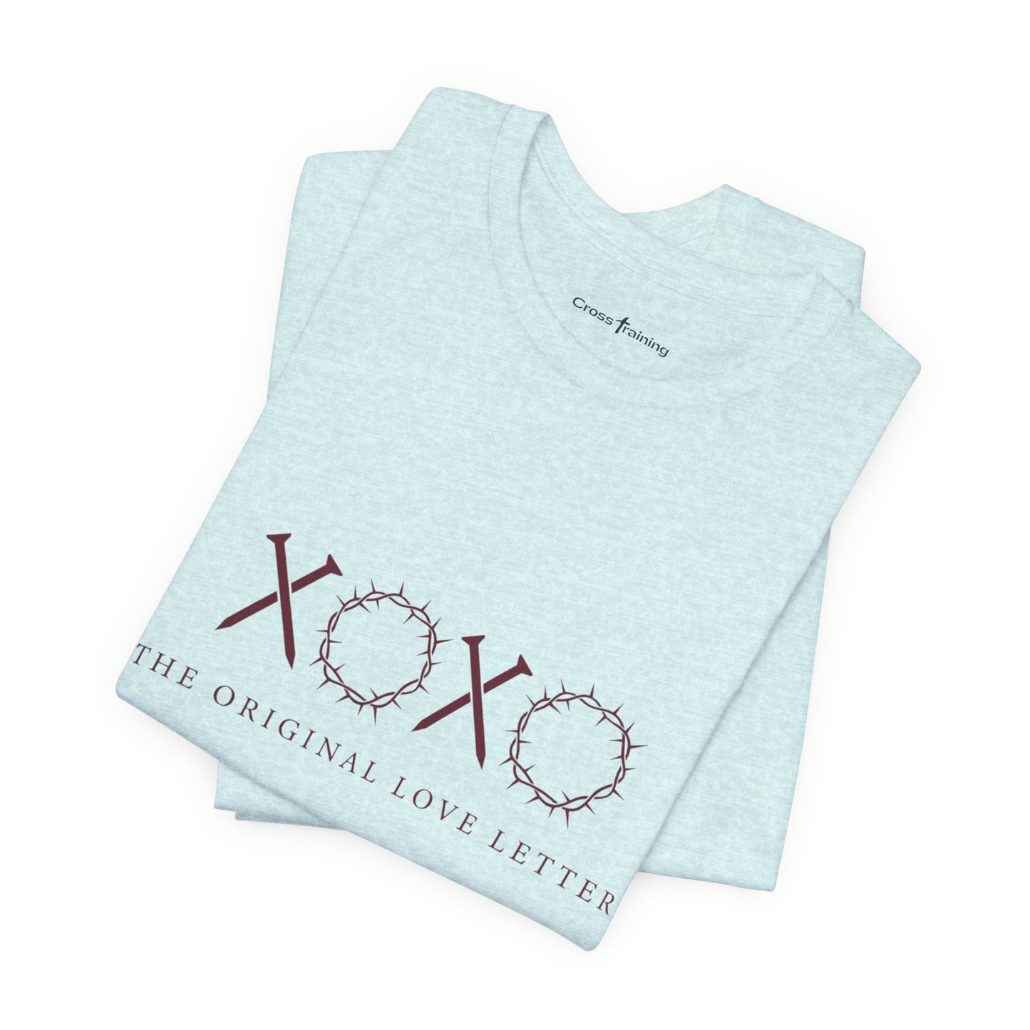 XOXO Floral Tee — "The Original Love Letters" Valentine's Graphic T-Shirt