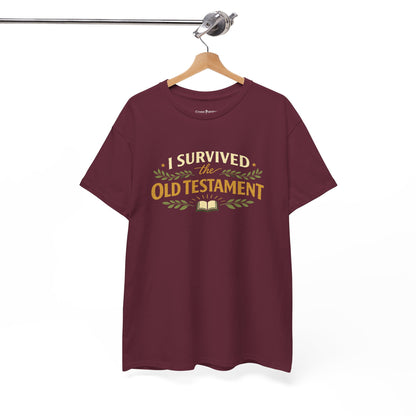 I Survived the Old Testament Tee — Funny Christian T-Shirt