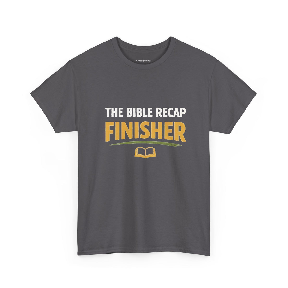 Bible Recap Finisher Tee – Christian Study Graduation Shirt