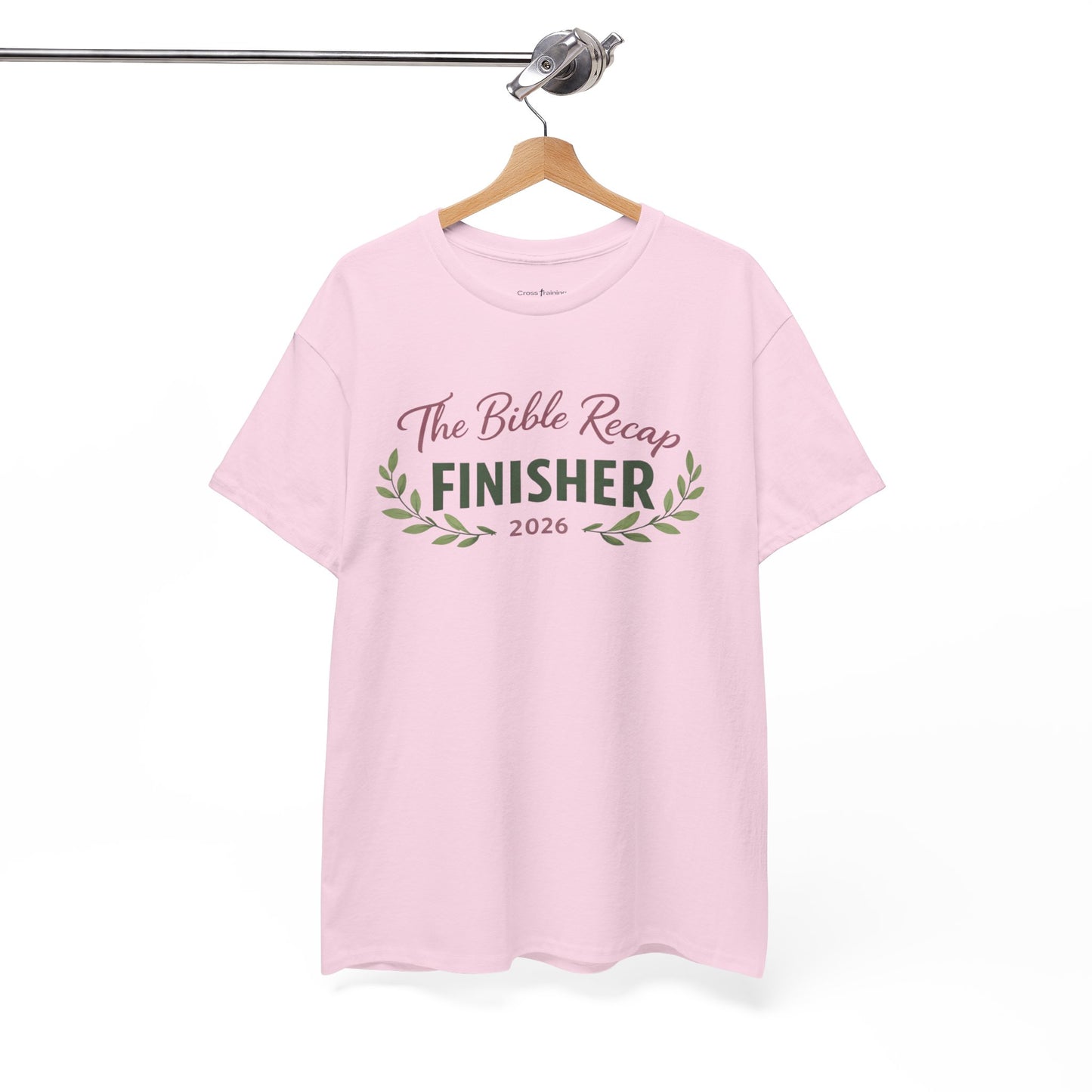 Bible Recap Finisher 2026 T-Shirt — Faith Journey Graduation Tee