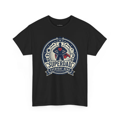 Superdad Everyday Hero T-Shirt — Father’s Day Retro Superhero Tee