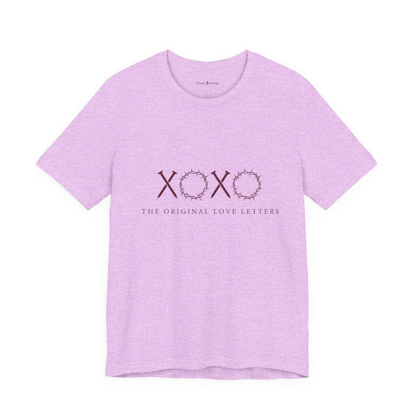 XOXO Floral Tee — "The Original Love Letters" Valentine's Graphic T-Shirt