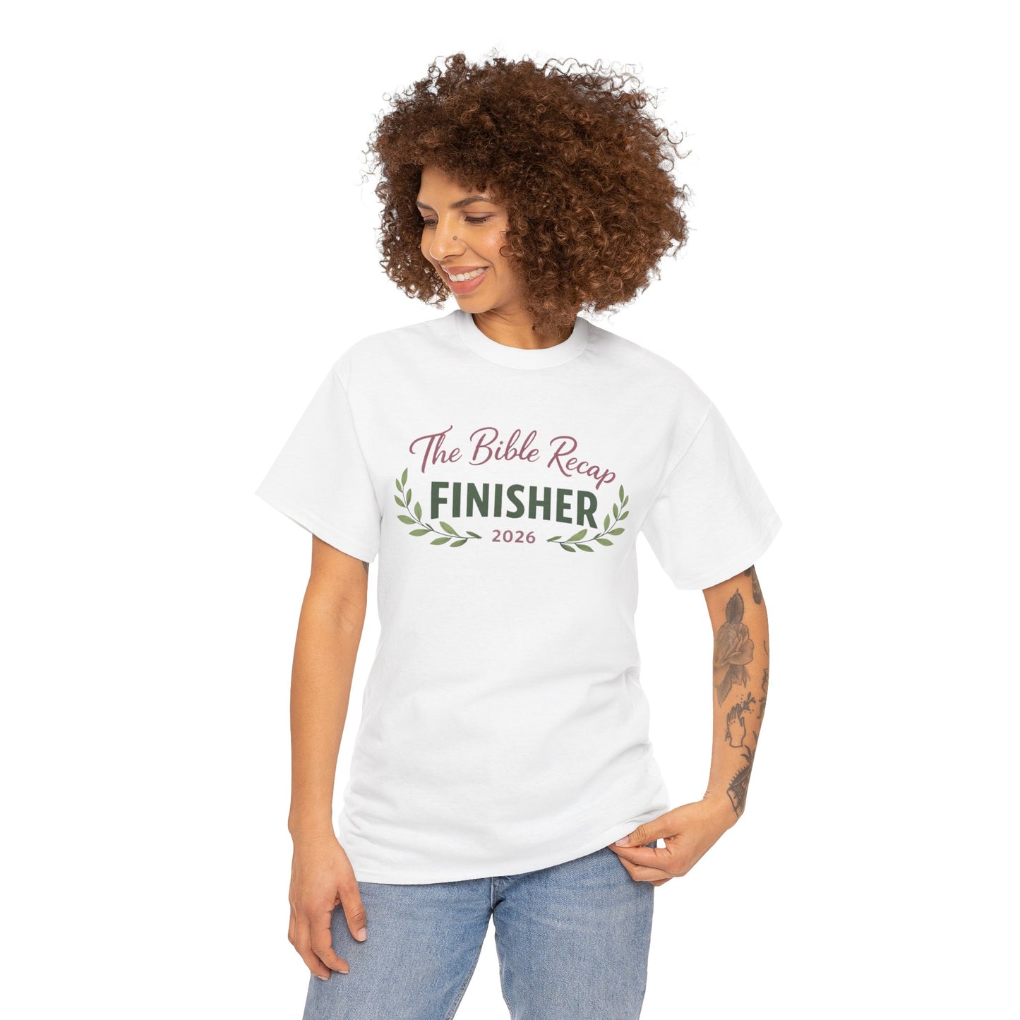 Bible Recap Finisher 2026 T-Shirt — Faith Journey Graduation Tee