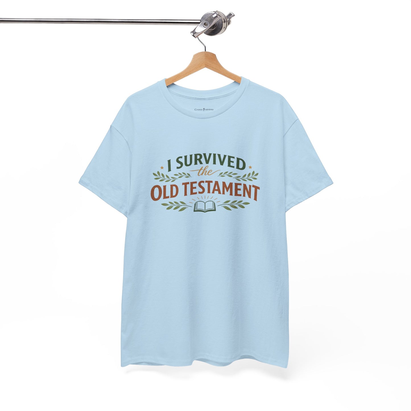 I Survived the Old Testament Tee – Funny Christian Bible Study Shirt