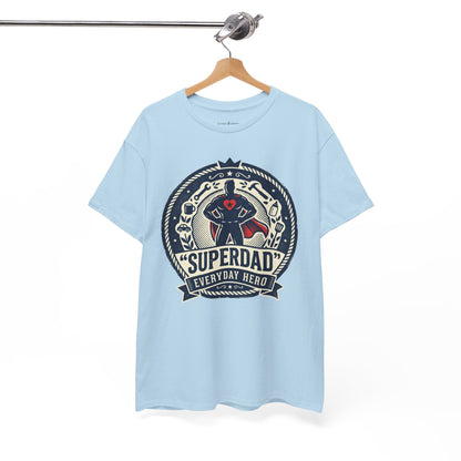 Superdad Everyday Hero T-Shirt — Father’s Day Retro Superhero Tee