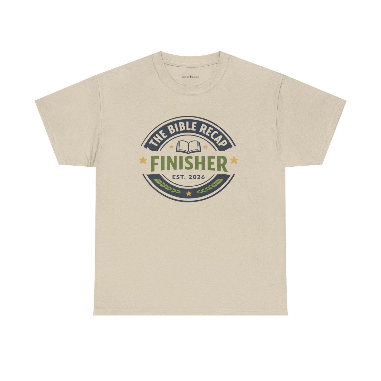 Bible Recap Finisher T‑Shirt — “Finisher” Faith Journey Tee