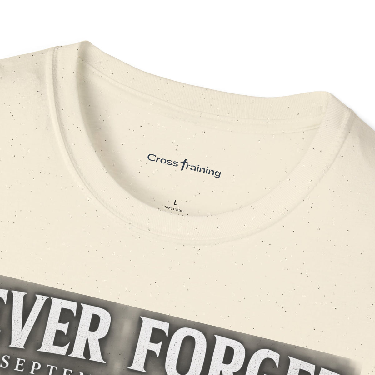Never Forget 9/11 Memorial T-Shirt — American Flag & Eagle Tribute