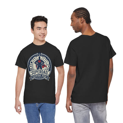 Superdad Everyday Hero T-Shirt — Father’s Day Retro Superhero Tee