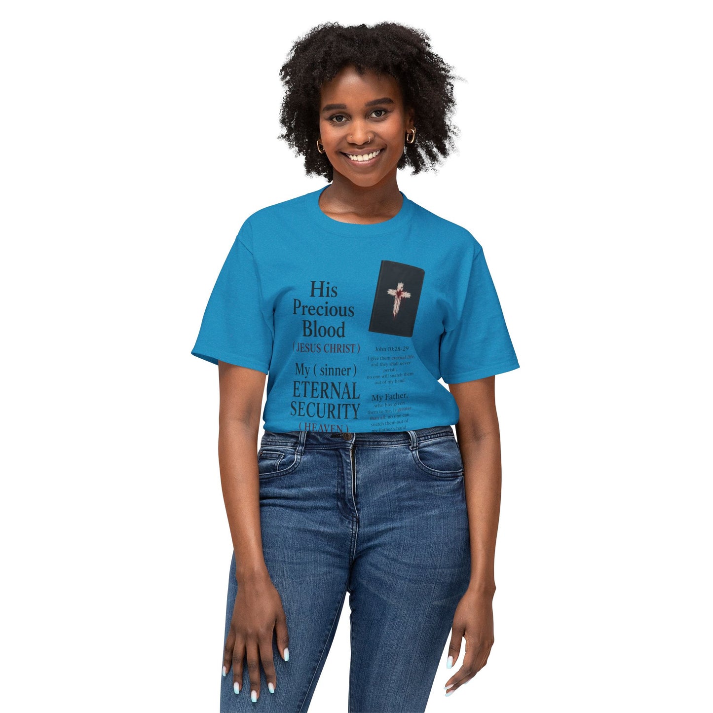 Christian Passport T-Shirt — Eternal Security Scripture Tee