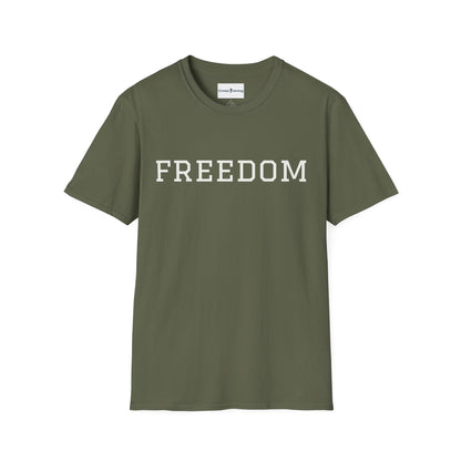 Freedom & Faith Unisex T-Shirt, Inspirational Tee, Casual Wear, Christian Apparel, Great for Everyday Use