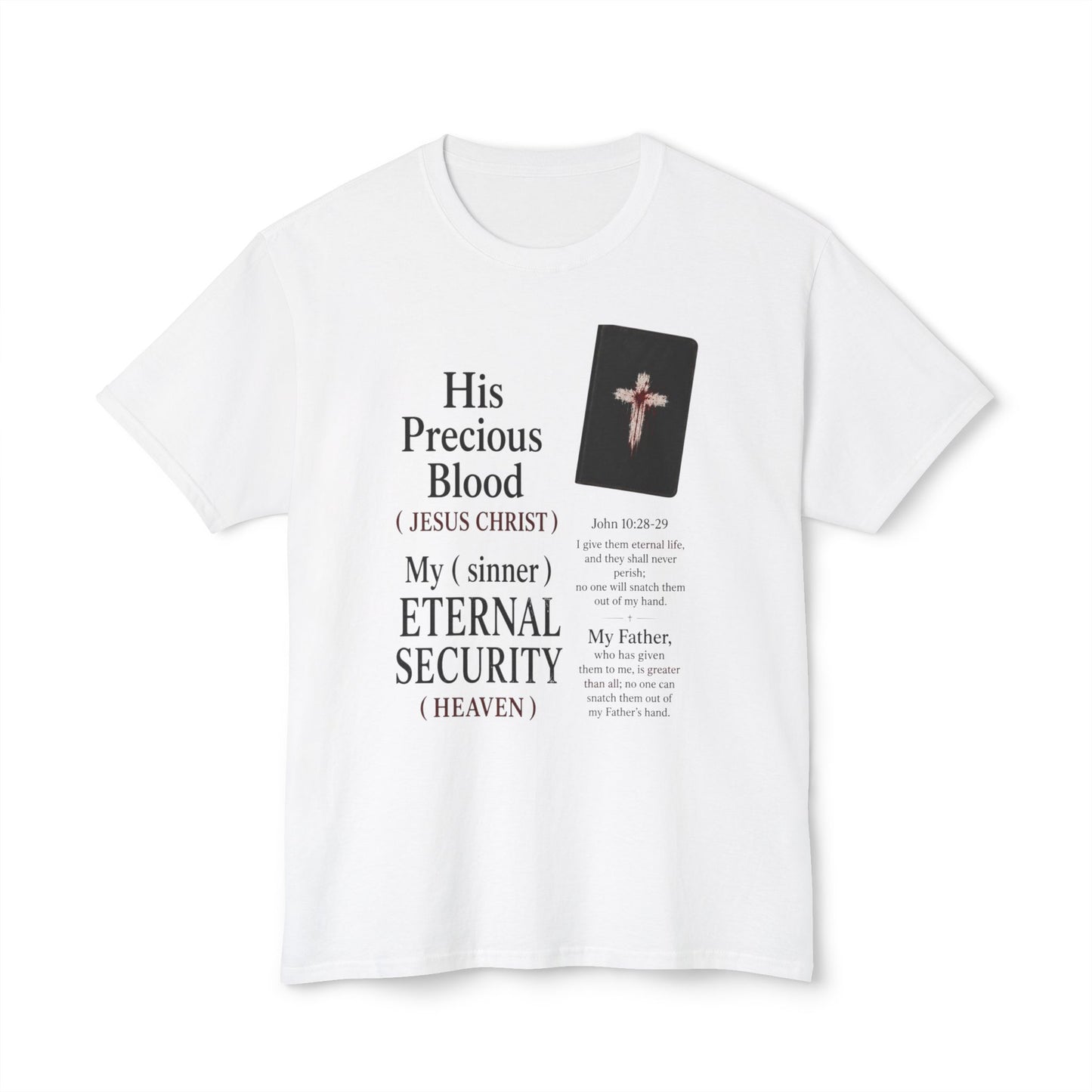 Christian Passport T-Shirt — Eternal Security Scripture Tee