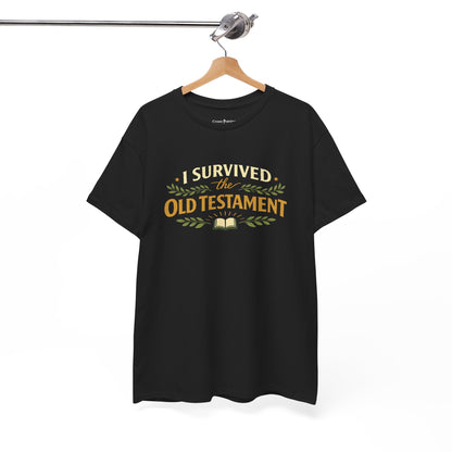 I Survived the Old Testament Tee — Funny Christian T-Shirt