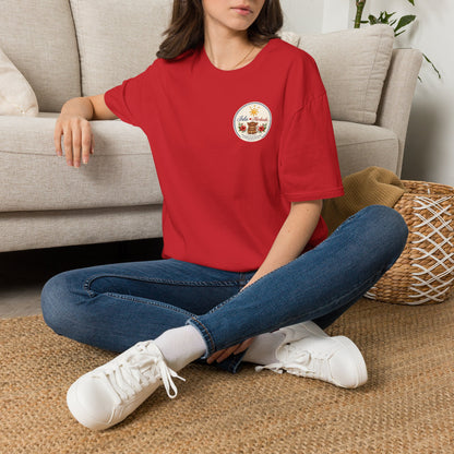Isla Mercado Floral Tiki Graphic T-Shirt