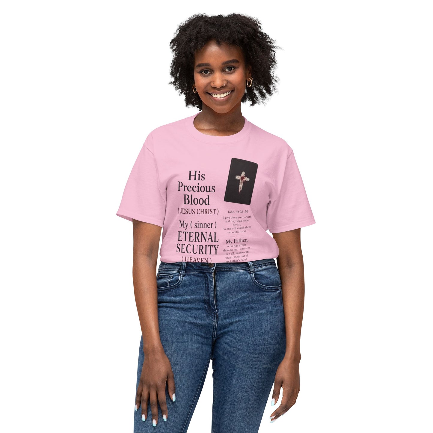 Christian Passport T-Shirt — Eternal Security Scripture Tee