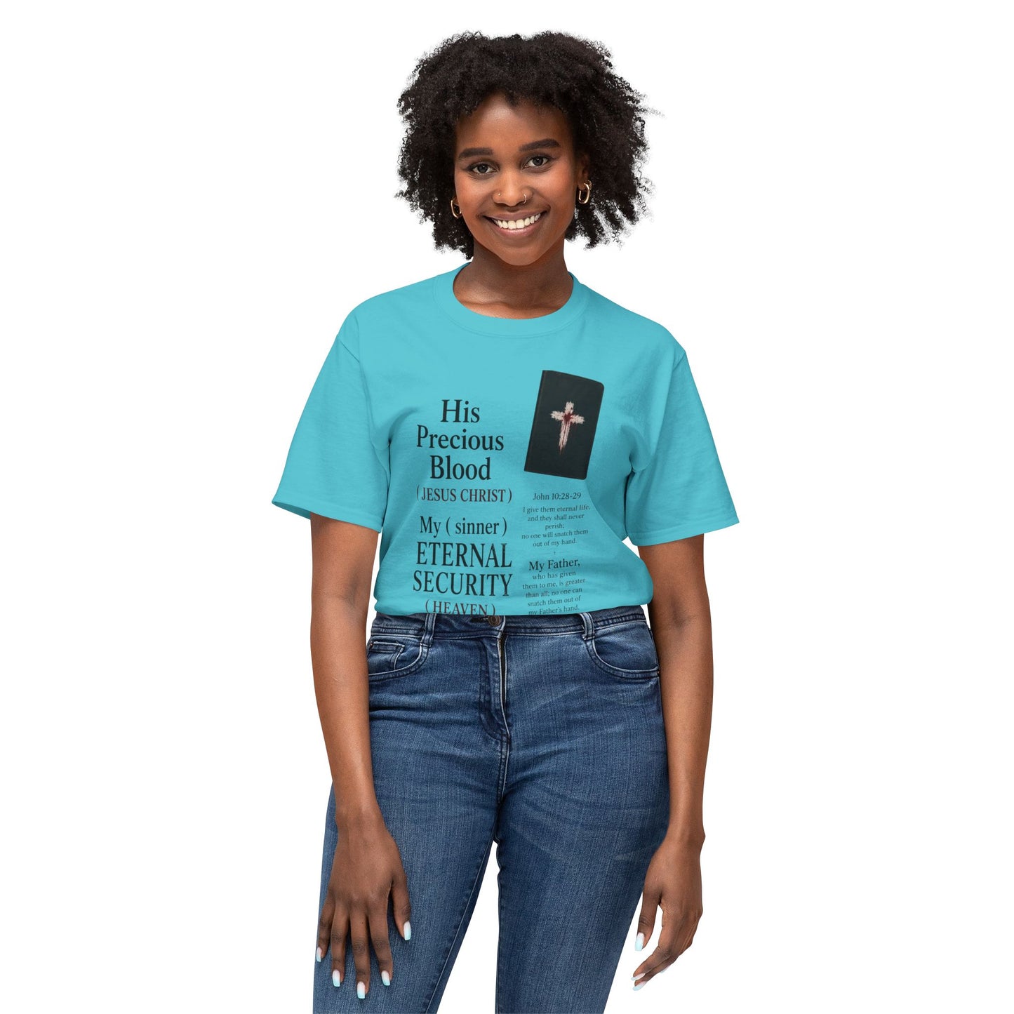 Christian Passport T-Shirt — Eternal Security Scripture Tee