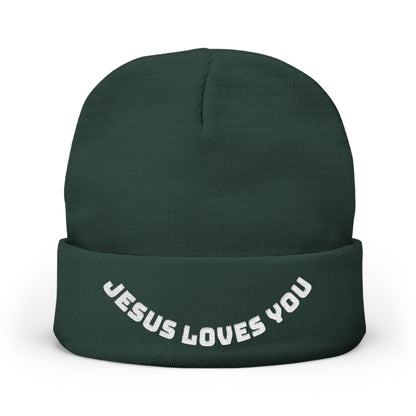 Jesus Loves You Knit Beanie