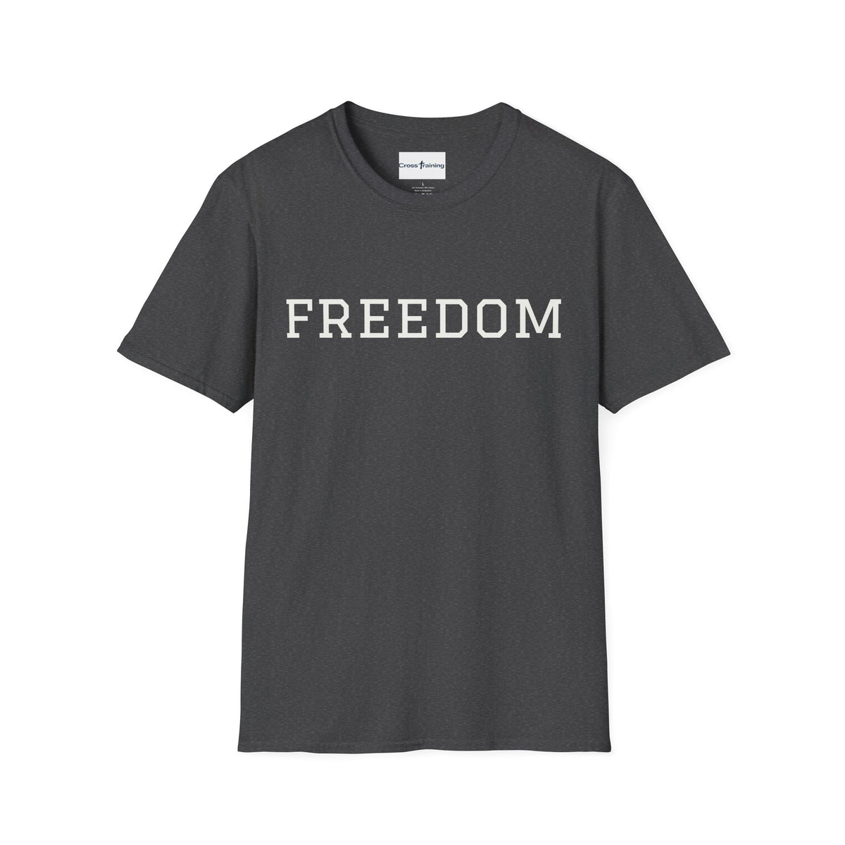 Freedom & Faith Unisex T-Shirt, Inspirational Tee, Casual Wear, Christian Apparel, Great for Everyday Use