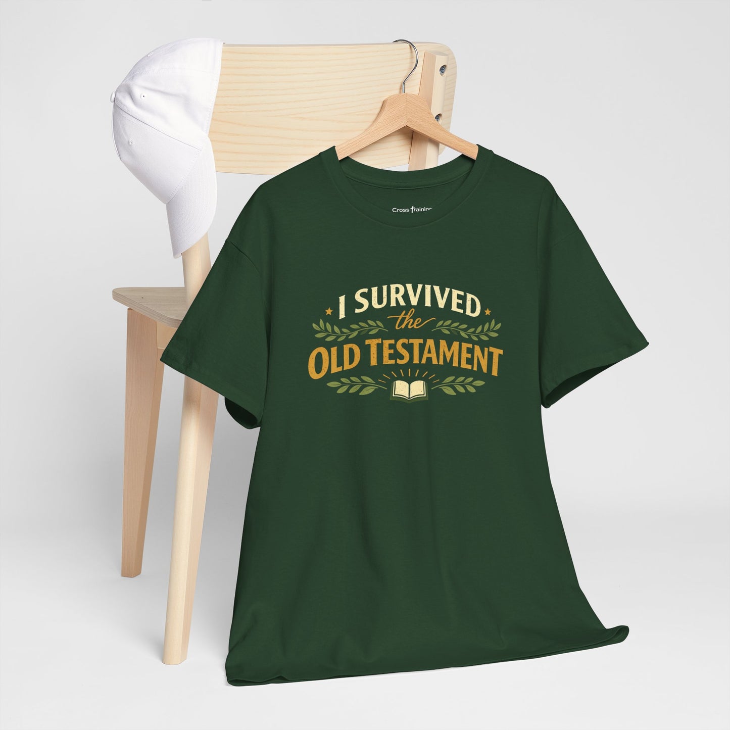 I Survived the Old Testament Tee — Funny Christian T-Shirt