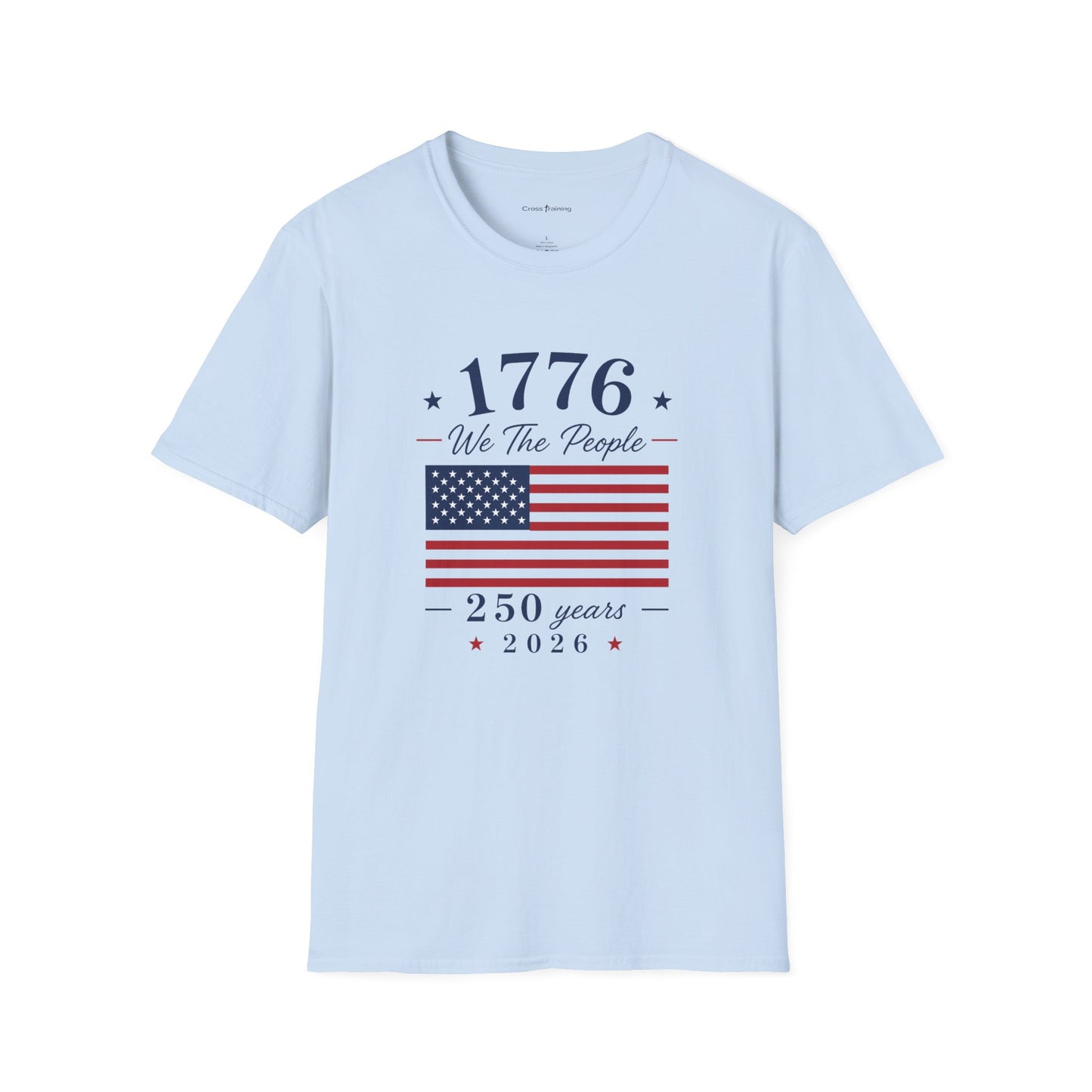 1776 We The People T-Shirt — American Flag Patriotic Tee for Independence Day