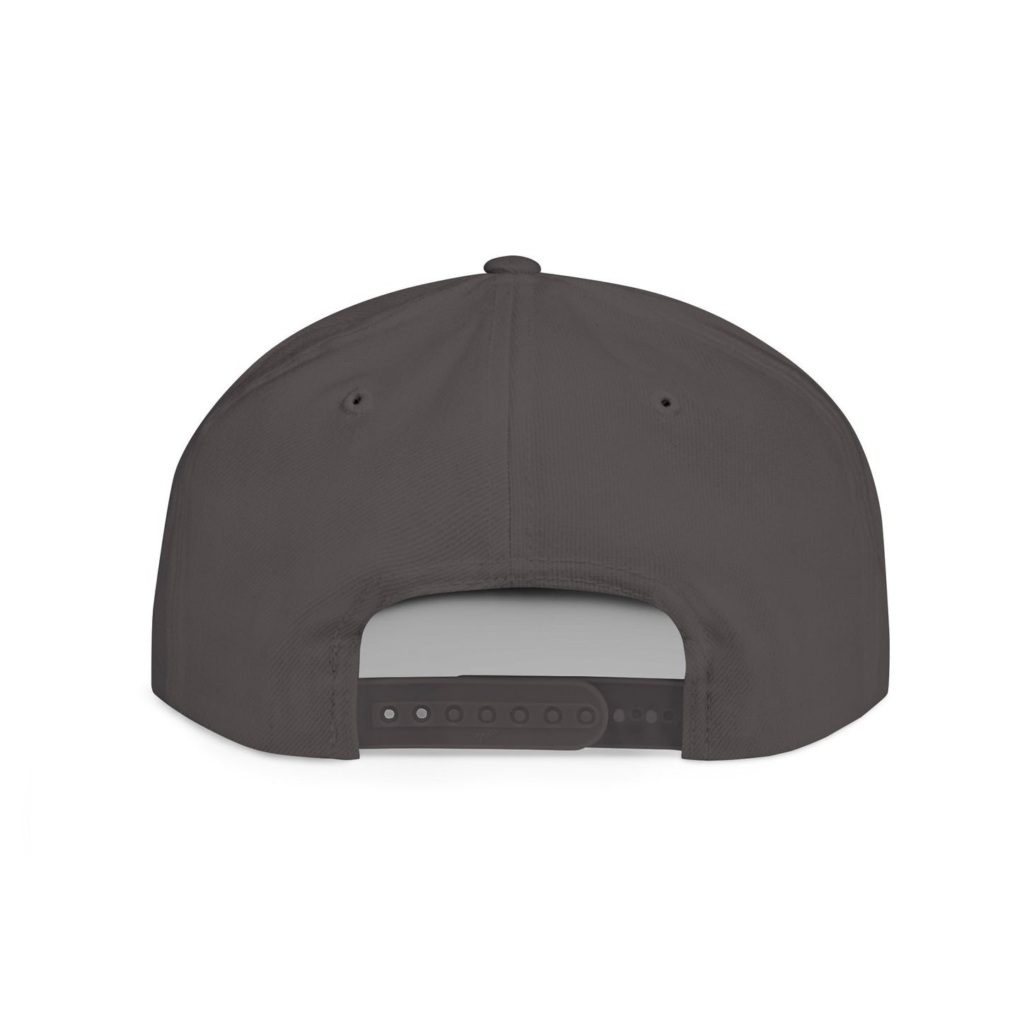 Flat Bill Snapback Hat — "The joy of the Lord is my strength" (Nehemiah 8:10)