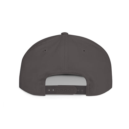 Flat Bill Snapback Hat — "The joy of the Lord is my strength" (Nehemiah 8:10)
