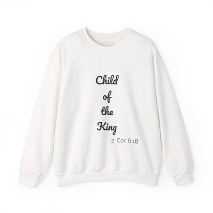Child of the King Crewneck Sweatshirt | Inspirational Gift, Faith Apparel, Cozy Fashion, Christian Sweatshirt, Unisex Clothing
