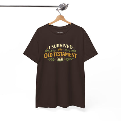 I Survived the Old Testament Tee — Funny Christian T-Shirt