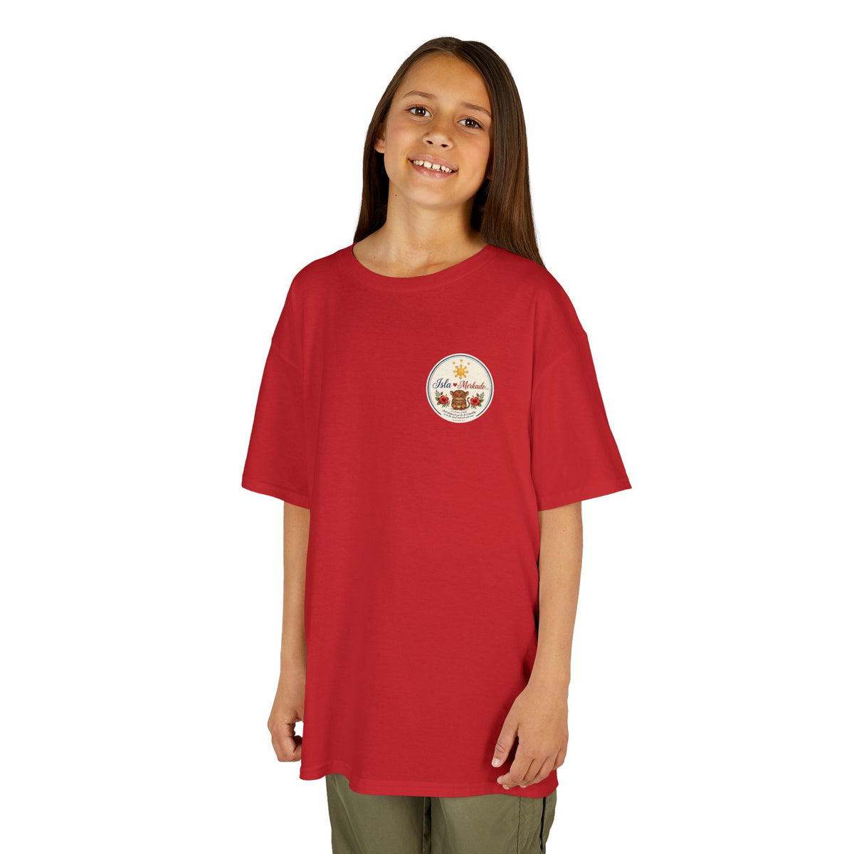 Kids Isla Merkado Floral Heritage Tee