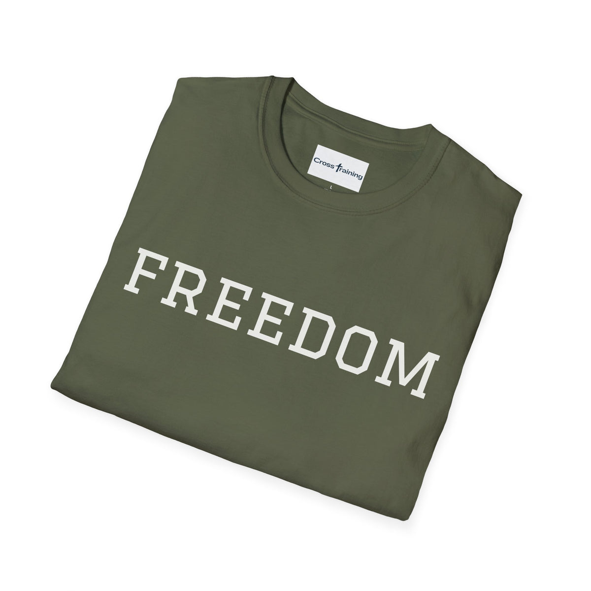 Freedom & Faith Unisex T-Shirt, Inspirational Tee, Casual Wear, Christian Apparel, Great for Everyday Use