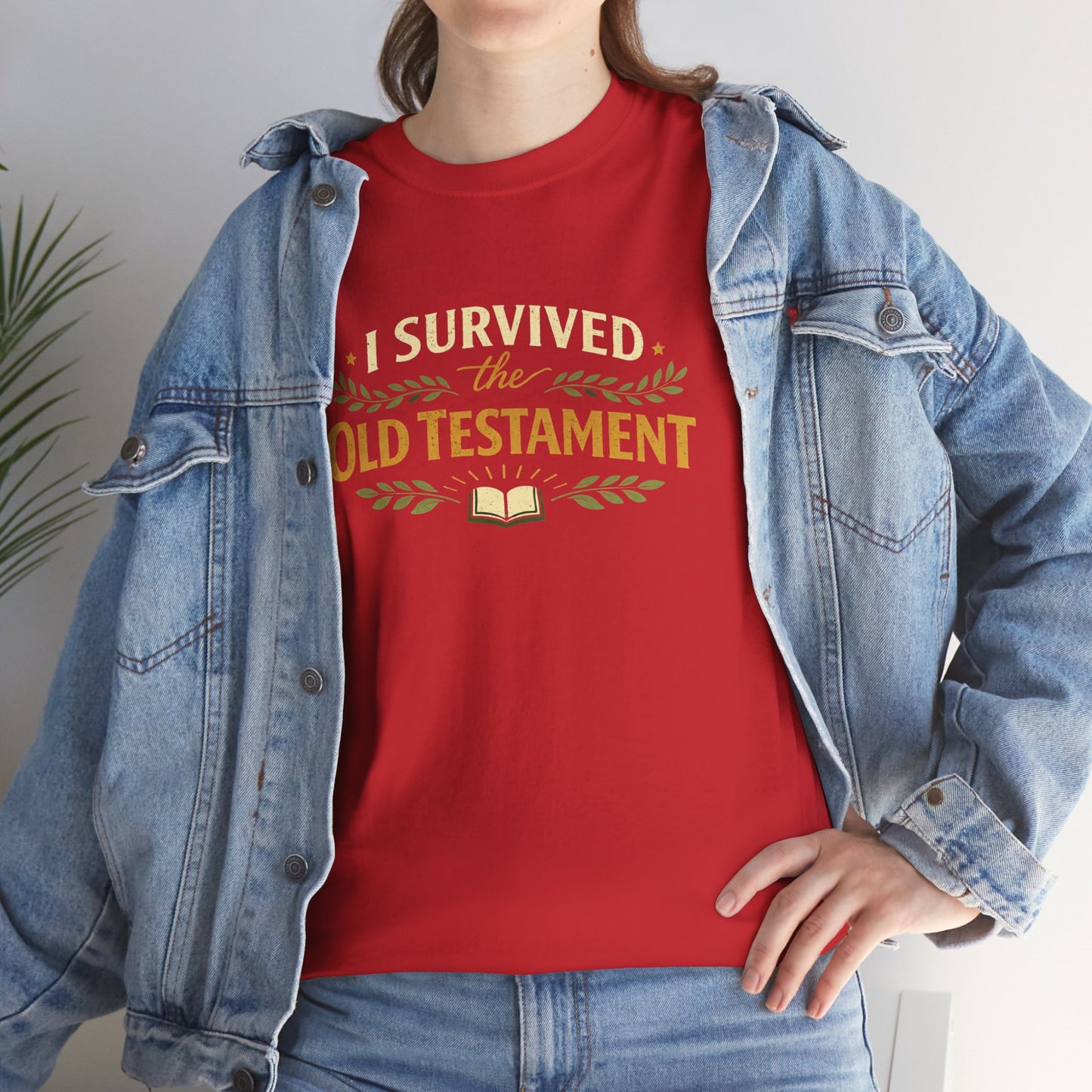 I Survived the Old Testament Tee — Funny Christian T-Shirt