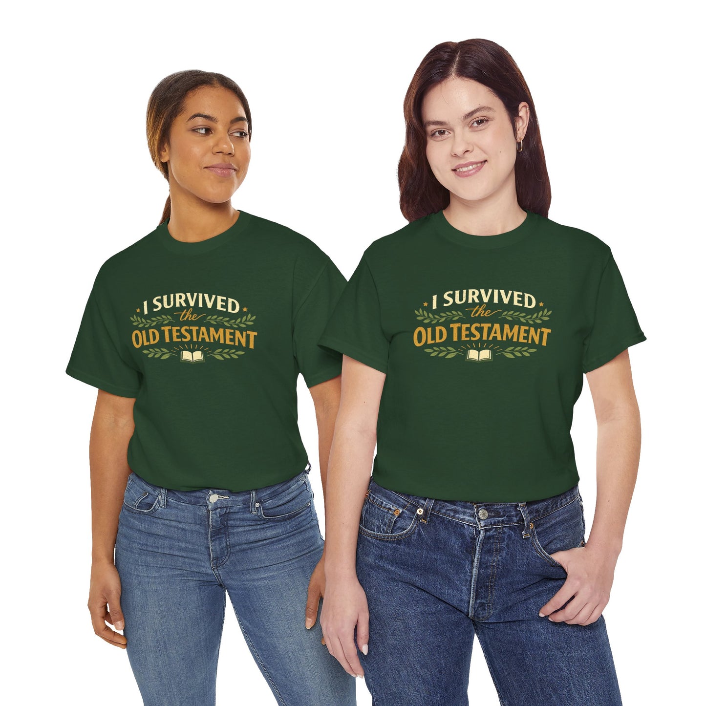 I Survived the Old Testament Tee — Funny Christian T-Shirt