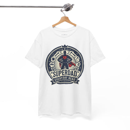 Superdad Everyday Hero T-Shirt — Father’s Day Retro Superhero Tee